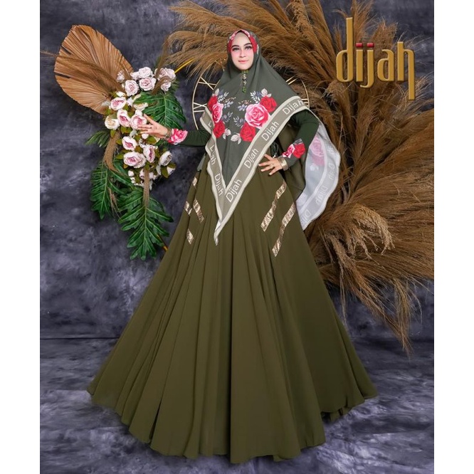 (COD) Gamis Syar'i " DIJAH 530" by Dijah