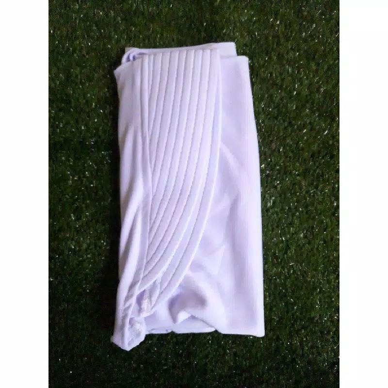 HIJAB SPORT PET KECIL ANTEM JERSEY-Putih