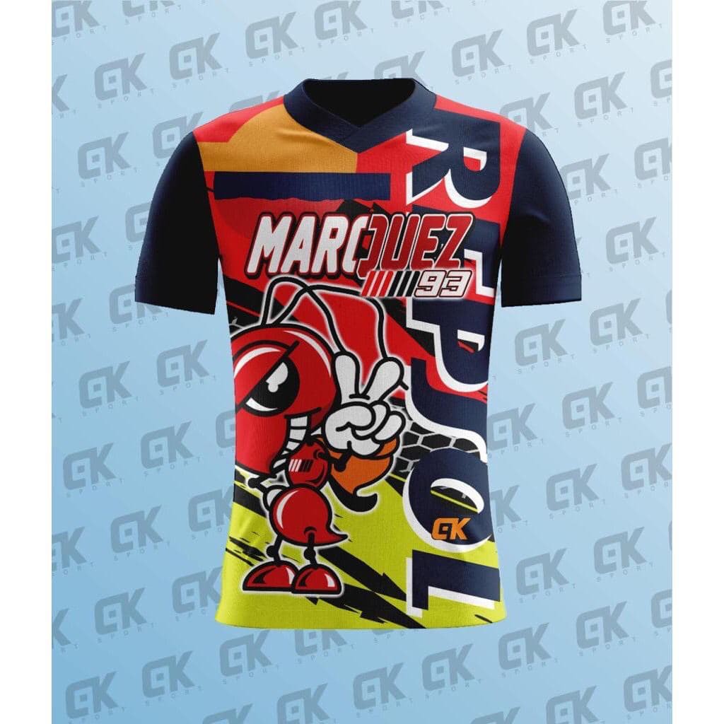 BAJU KAOS SPORT MOTOGP PRINTING