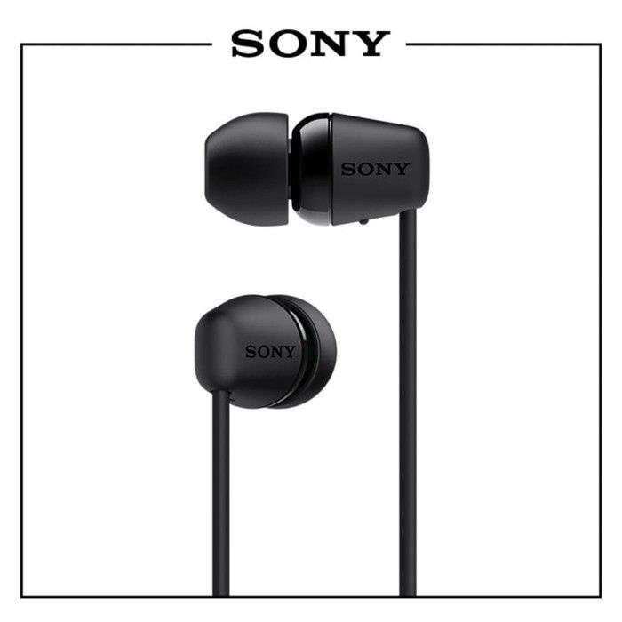 Sony Earphone Wireless In Ear WI-C100 Garansi Resmi Sony Indonesia 1 Tahun