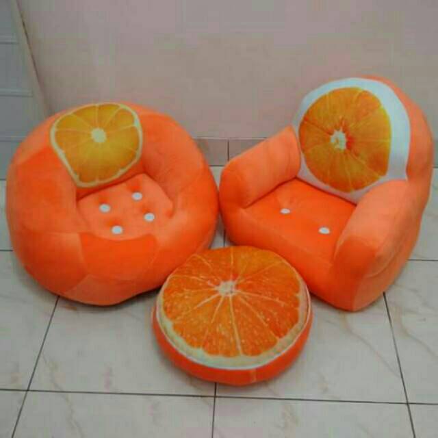 SOFA MINI / SOFA BUAH / SOFA BONEKA SATU SET