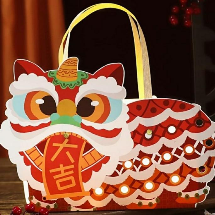 

BISA BAYAR DITEMPAT Box Imlek / Chinese New Year / Natal Christmas cocok utk hamper GRATIS ONGKIR