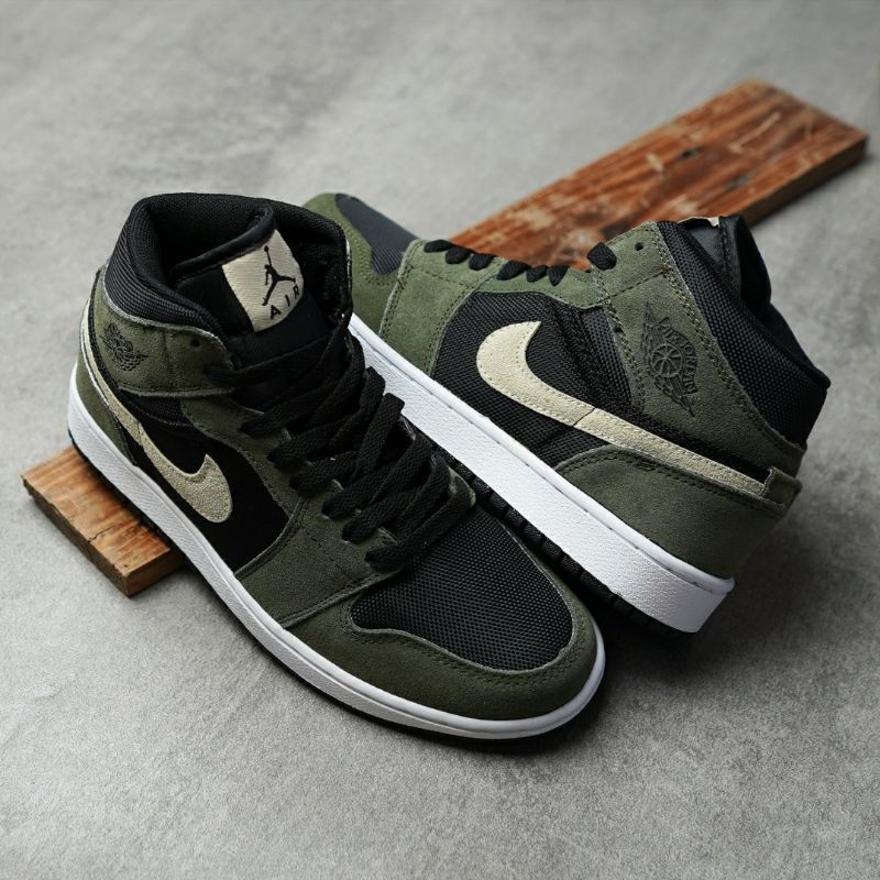 olive green aj1