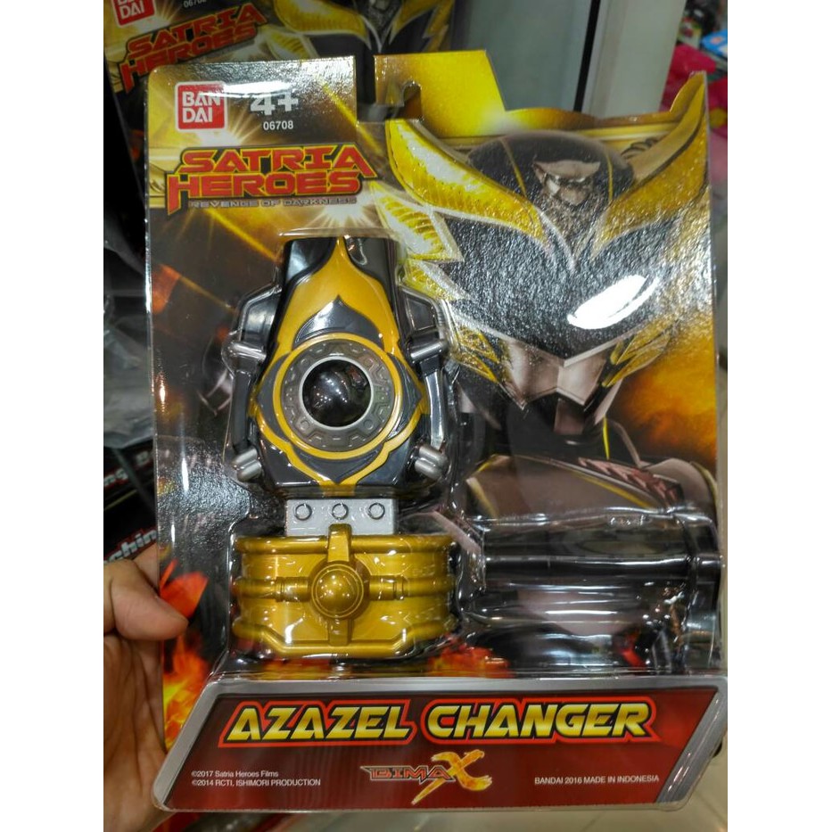 Jam Changer Azazel Bima X Original Bandai Satria Garuda Heroes