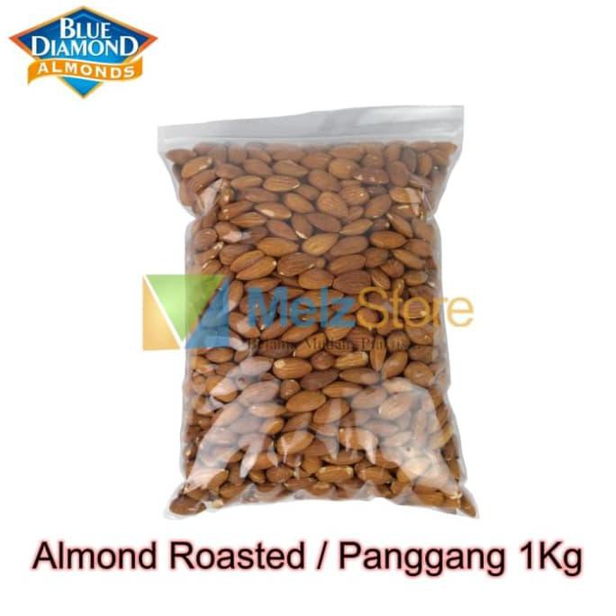 

Cuci Gudang Awal Tahun Kacang Almond Panggang Kupas Blue Diamond Roasted 1kg Promo Awal tahun