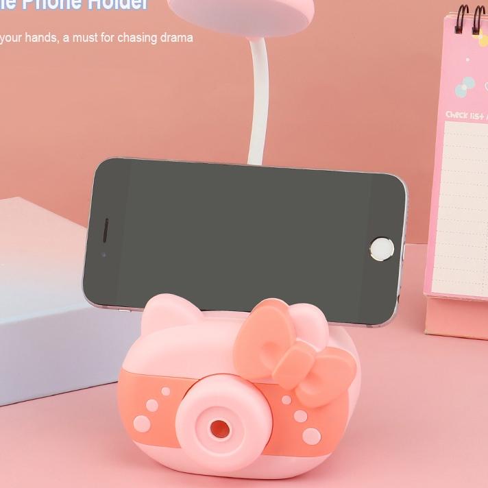 

Barang Bagus Rautan Pensil pengisi daya USB dudukan Handphone lampu malam led 3 in 1 lampu meja belajar anak GF6!