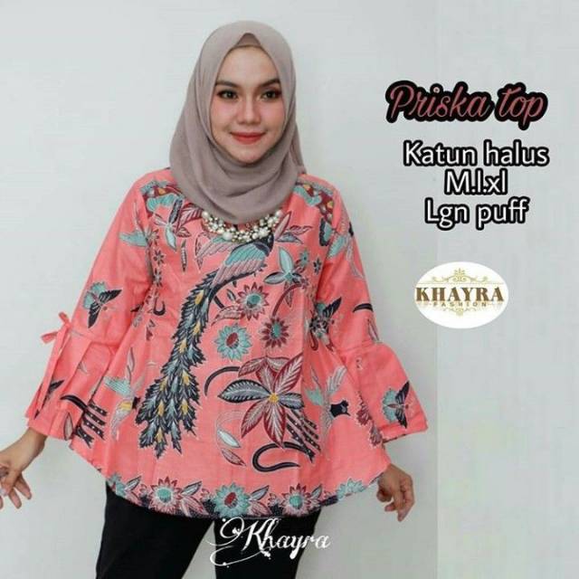 GROSIR BATIK BLOUSE PRIMIS UNGGULJAYA