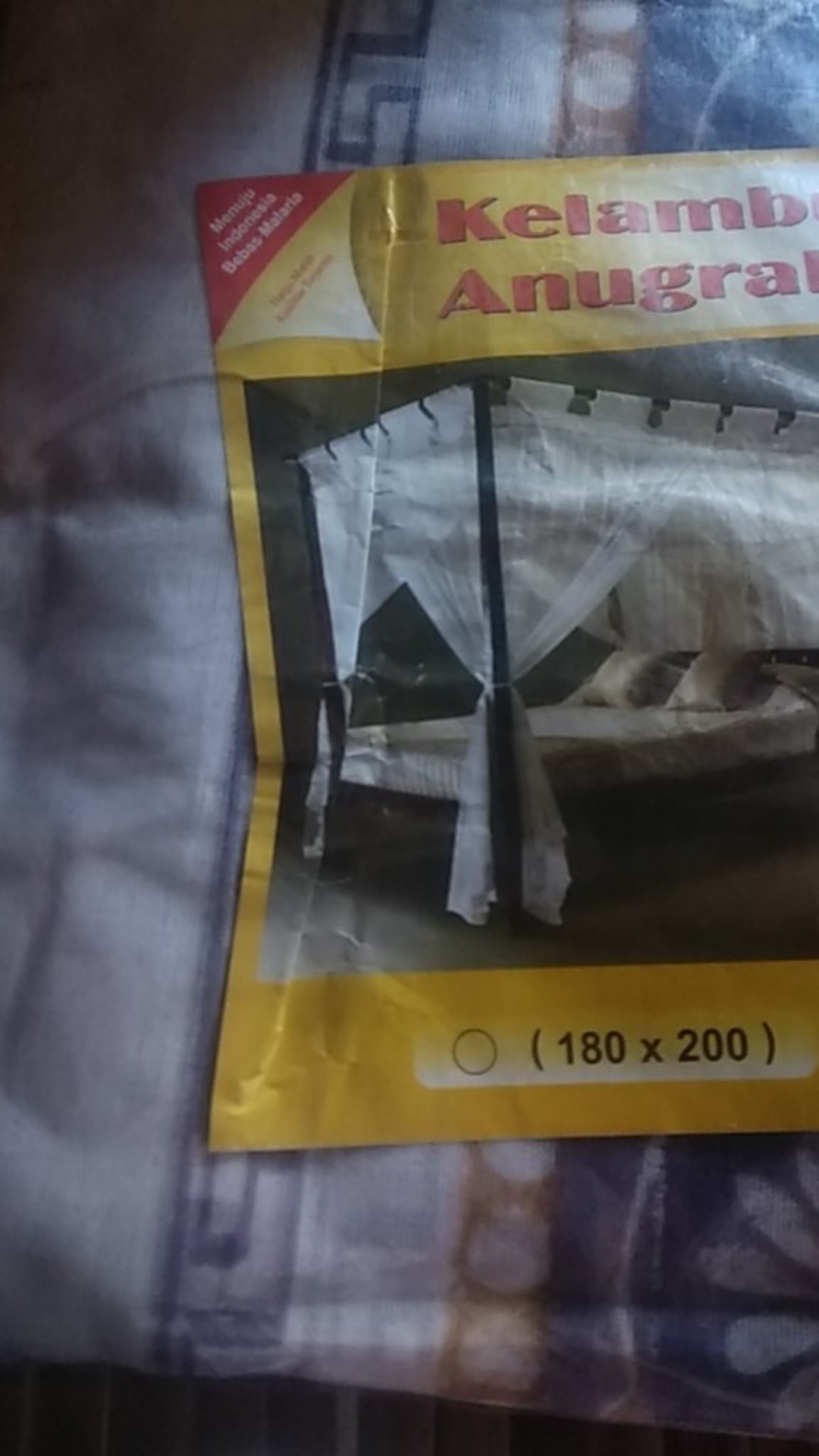 Kelambu Tidur Kotak S.bet Bunga Anugrah