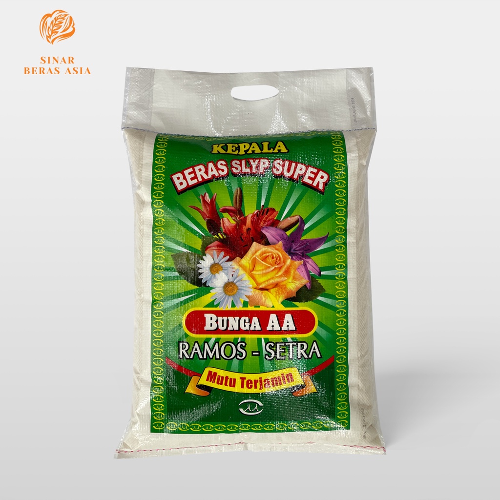 

Beras Kepala Slyp Super Bunga Premium 10kg