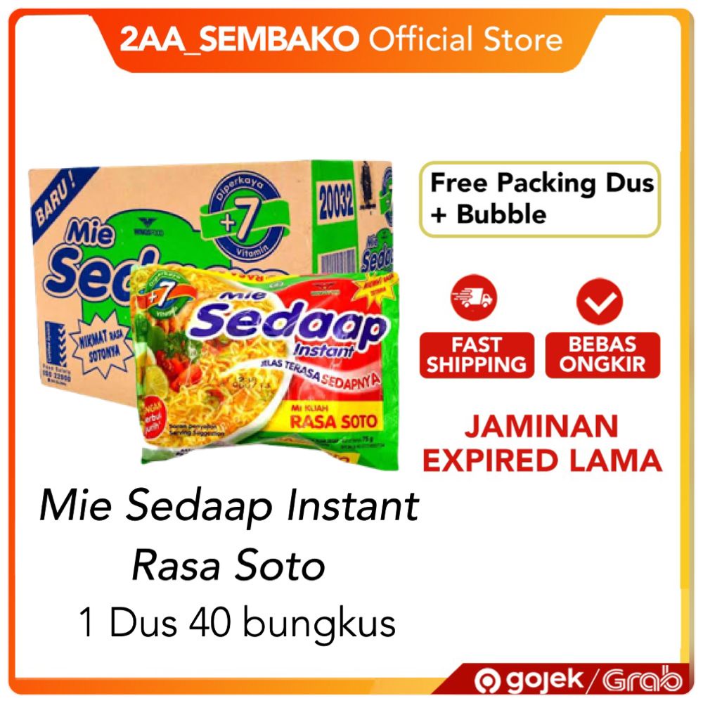 

Mie Sedaap Rasa Soto 1Dus