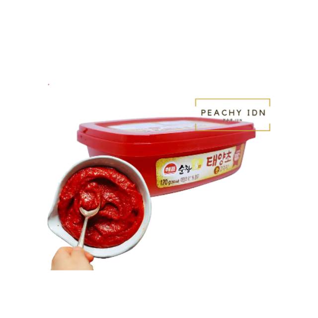 

Makanan korea saos sambal korea Taeyangcho Gochujang (Korean Hot Pepper Paste) 170 gr