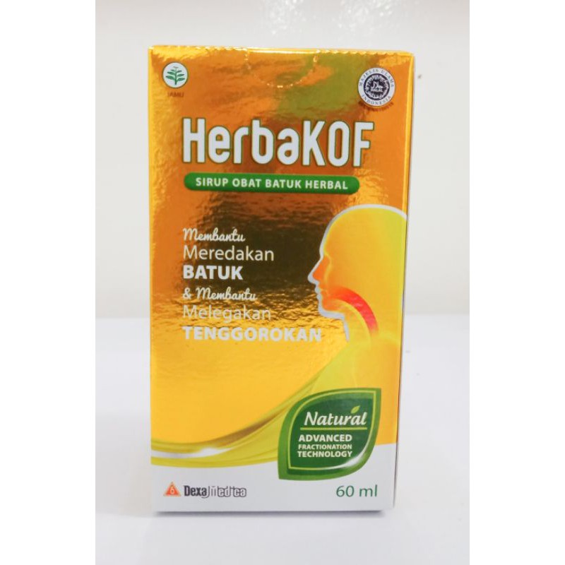 

HERBAKOF SIRUP OBAT BATUK HERBAL 60 ML