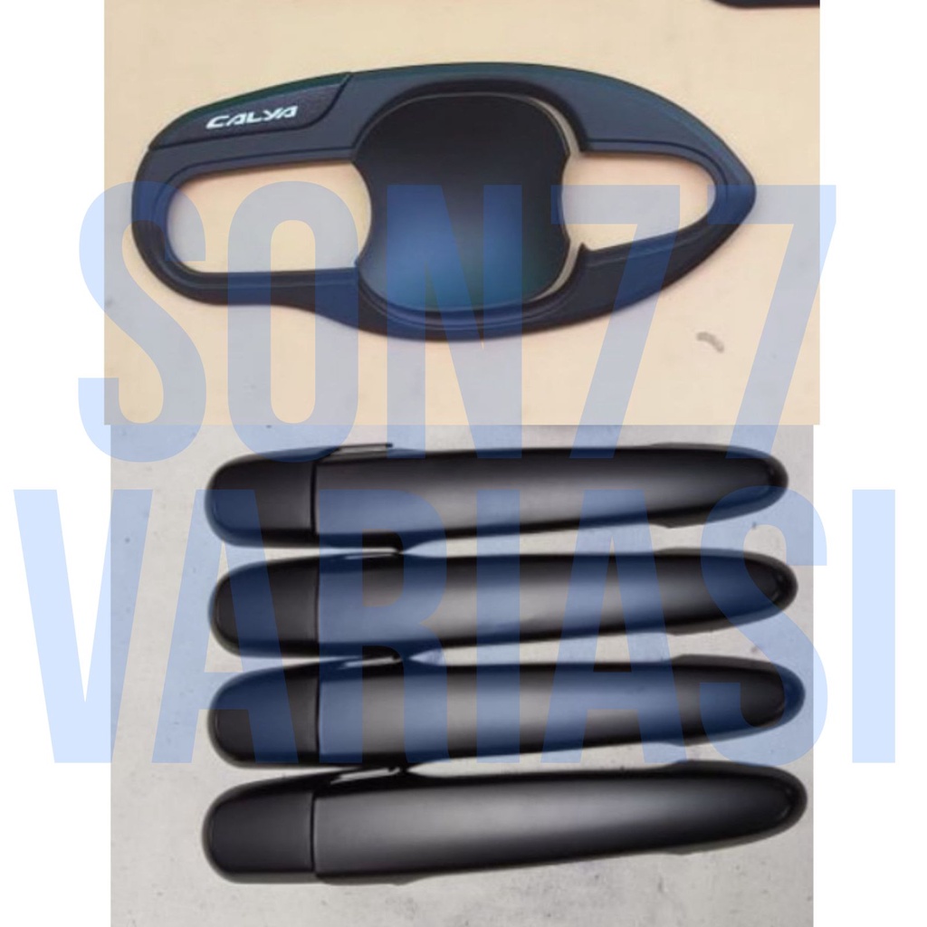 Paket outer handle cover calya sigra 2016 2021 hitam