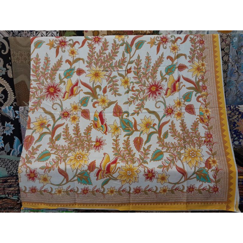 kain batik solo bahan batik dobby premium warna soft pastel