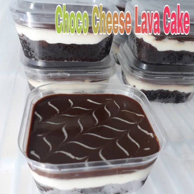 

choco cheese lava cake