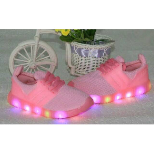 Sepatu Anak | Sepatu Anak Lampu | Sepatu Anak Murah | Sepatu Anak LED Yeezy Strip