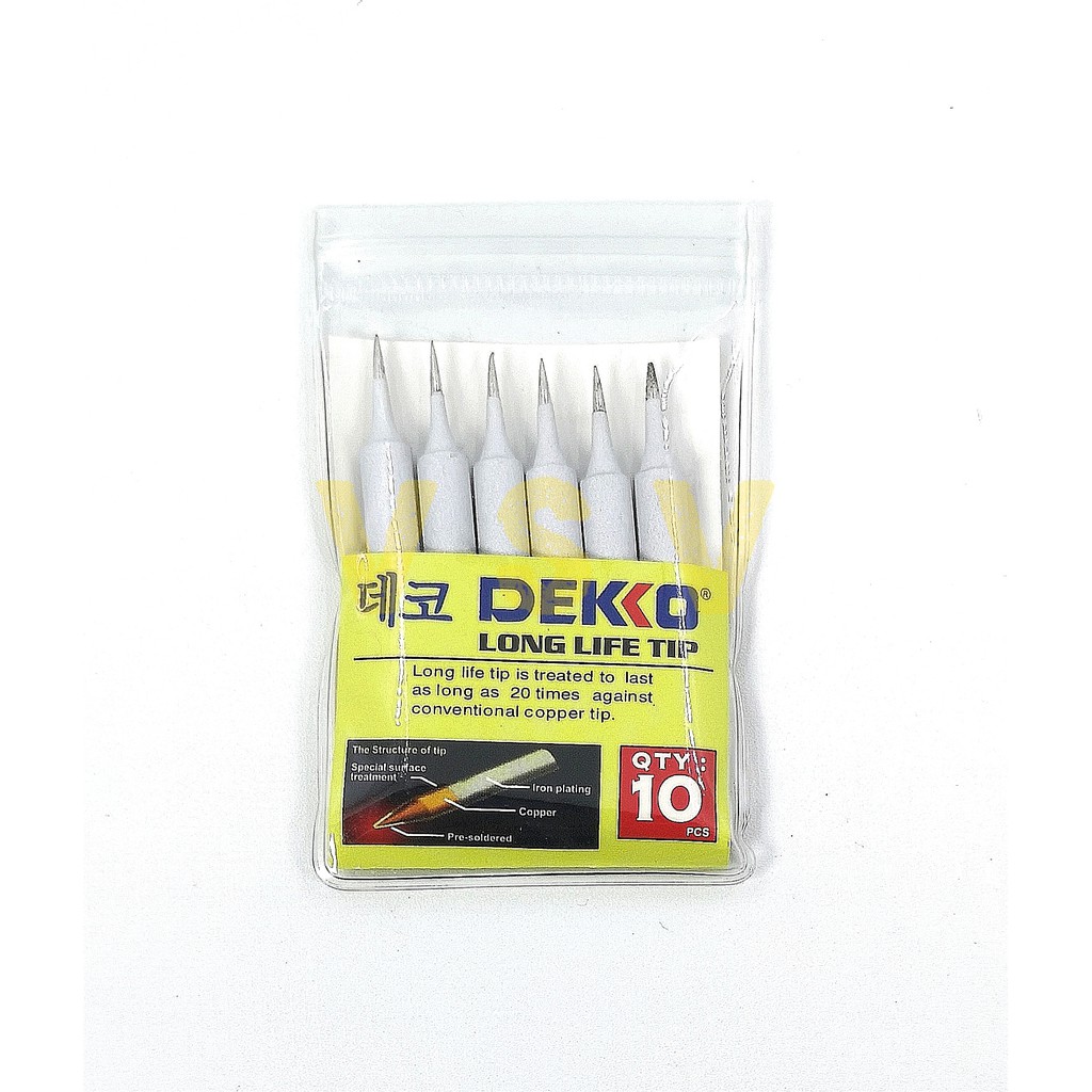 MATA SOLDER DEKKO Soldering tip DQ77 Mata solder DEKKO DQ77 Lancip