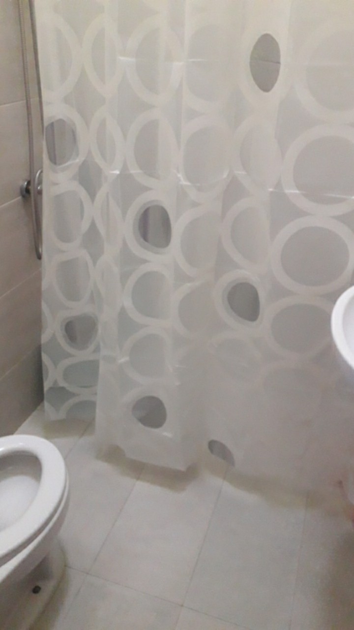 Art22-tirai Kamar Mandi Anti Air Shower Curtain Bathroom Motif Waterproof