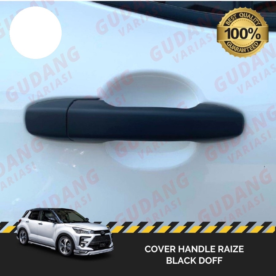 Cover Handle Toyota Raize Hitam Doff