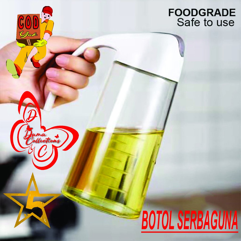 

Botol Minyak Goreng, Saos, Kecap, Jus, Botol Serbaguna 650 Ml,,,,,