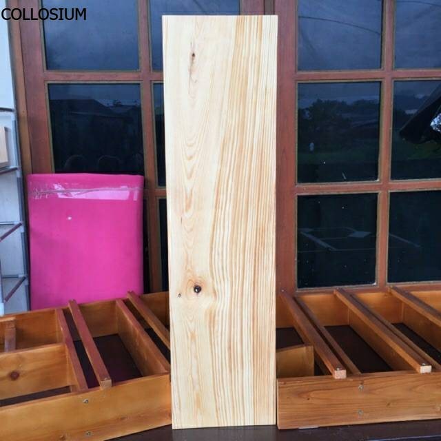 Papan kayu jati belanda 120x20x1,5 cm ambalan jati belanda Bisa Custom Ukuran Sesuai Kebutuhan