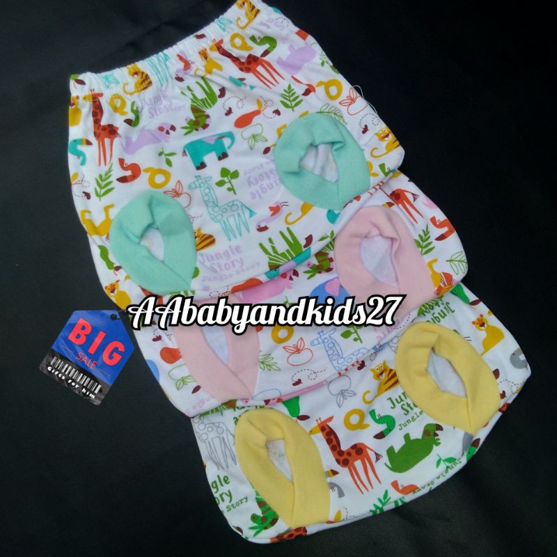 3PC Celana Bayi Model Pop Jay Rotary Lembut dan SNI