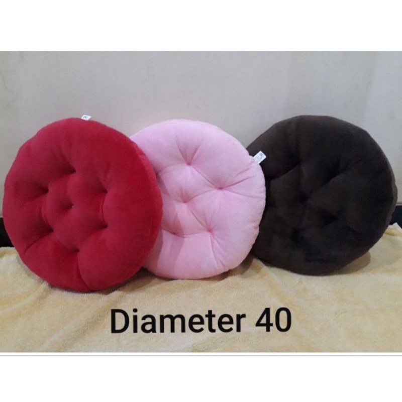 BANTAL DUDUK BULAT      &quot;VELBOA BULAT&quot;  pola DM 40