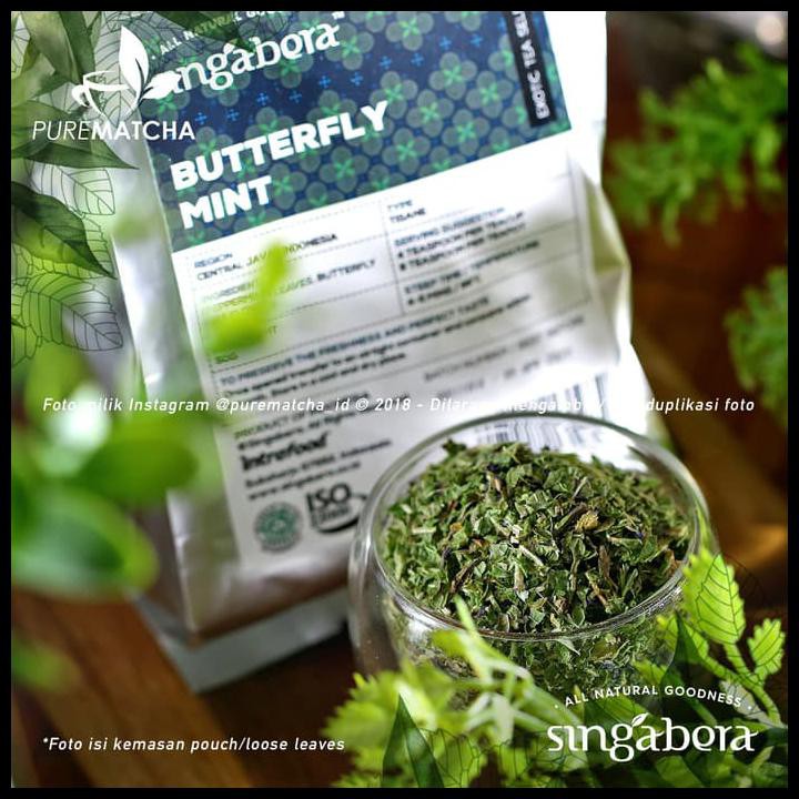 

Singabera Teh - Butterfly Pea Mint Tea 50Gr Teh Telang Daun Peppermint