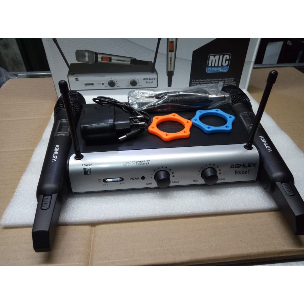 mic wireless UHF ASHLEY Voice 1