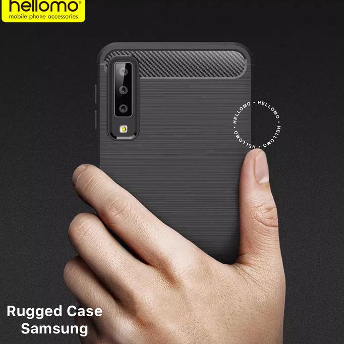 CARBON CASE IPAKY / RUGGED ARMOR CASE SAMSUNG S6, S6 EDGE, S7, S7 EDGE - A6