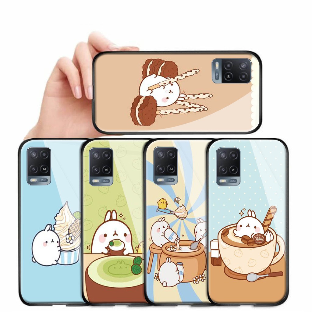 [S02] Softcase glass kaca OPP A54 (SoftCase Glass Kaca)  OPP A54 (Casing Hanphone)