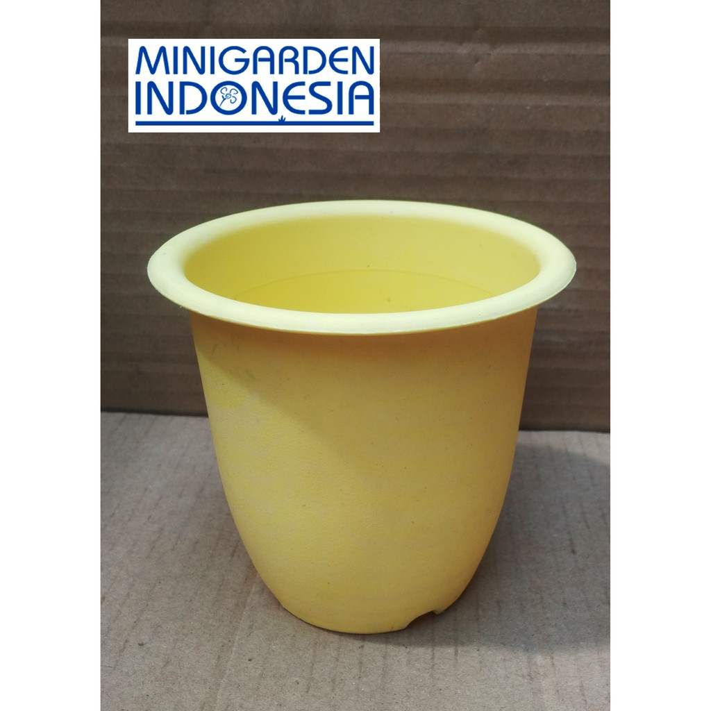 Pot bunga lavender dia 12 x11 cm u benih bibit tanaman hias artificial / net pot / netpot hidroponik