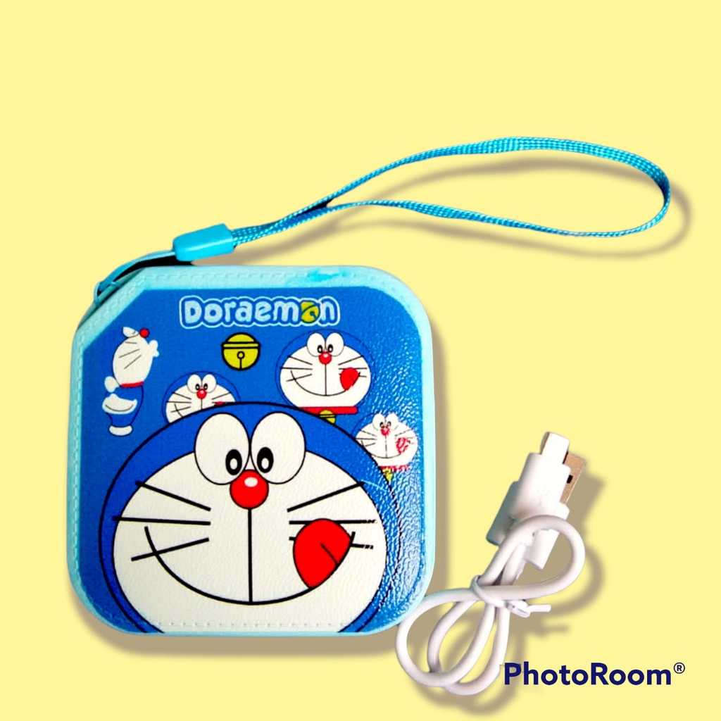 POWERBANK MINI KARAKTER KAPASITAS 10.000 MAH MOTIF KARTUN