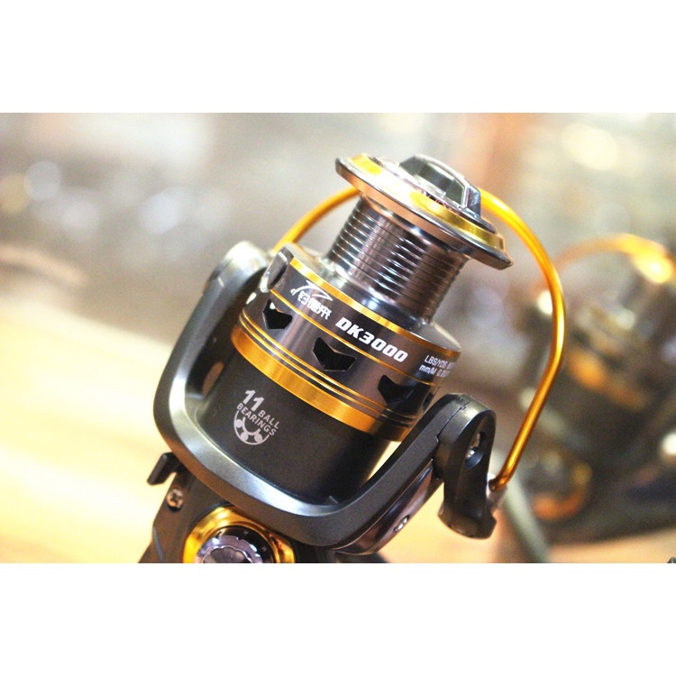 DIAO DE LAI Gulungan Pancing DK11BB - 6000 Fishing Spinning Reel 11BB