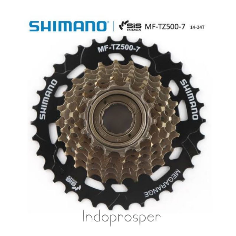 Sprocket Freewheel Sepeda 7 Speed Shimano Megarange