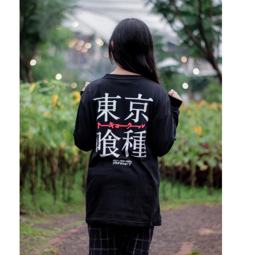 Longsleeve Kaneki Zero Black Tokyo Ghoul