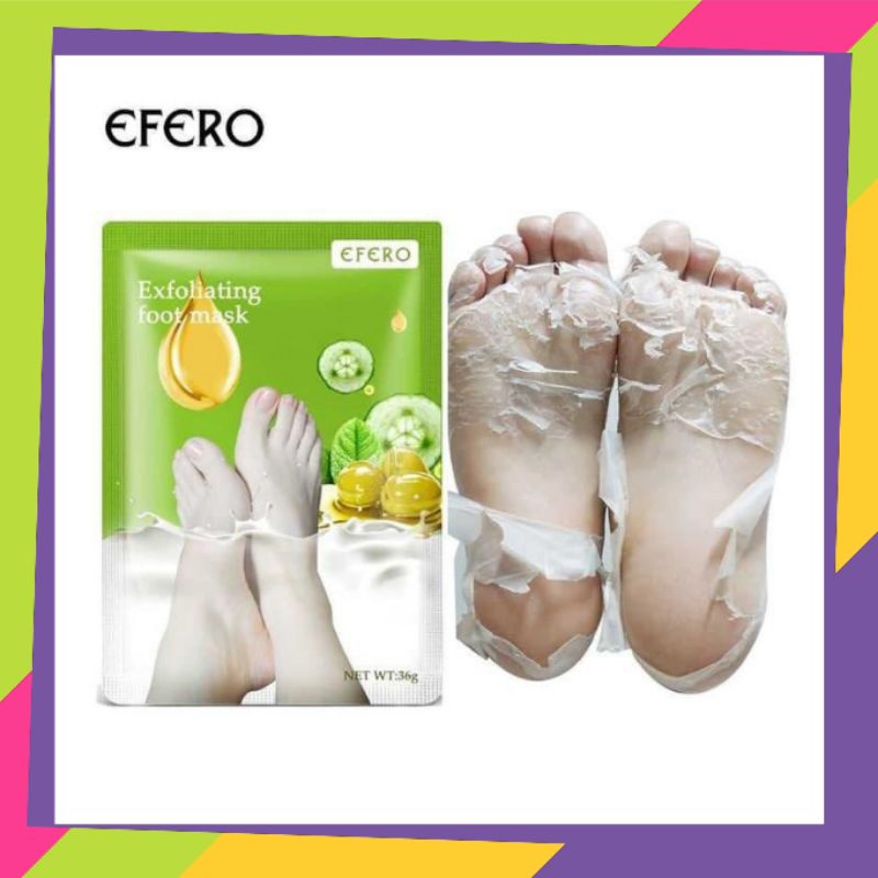 MASKER EFERO/MASKER PENGELUPAS KULIT KAKI