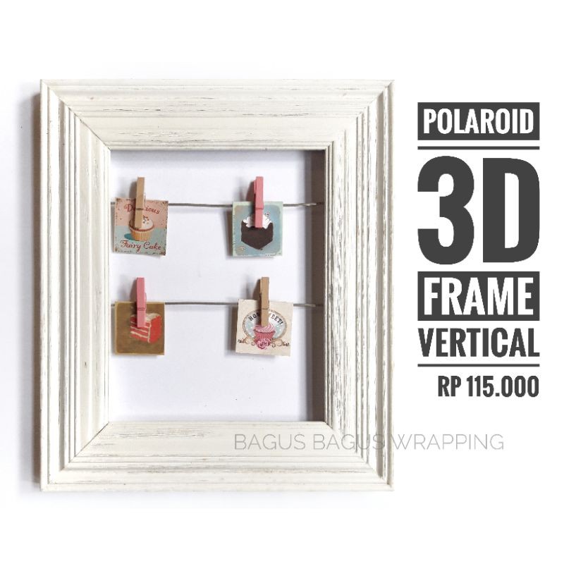 Download Polaroid 3d Frame Shopee Indonesia