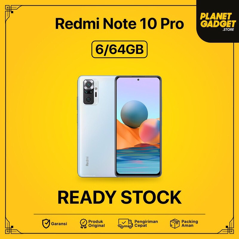 XIAOMI REDMI NOTE 10 PRO 6/64Gb