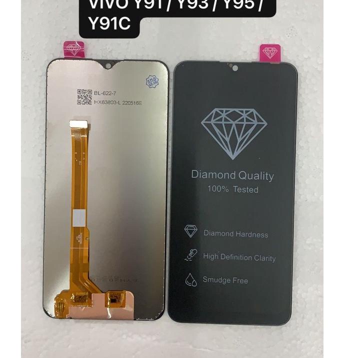 Q8R5 LCD + TOUCHSCREEN VIVO Y91 / Y93 / Y95 / Y91C / LCD + TS VIVO Y91 FULLSET IZK