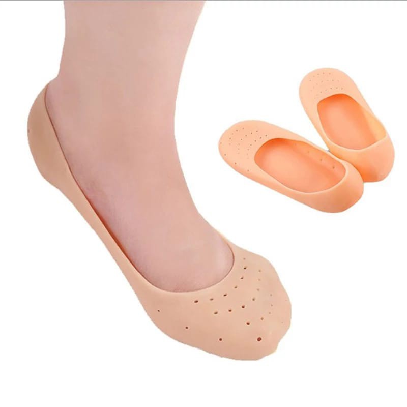 KAUS KAKI WANITA BAHAN SILICON INSOLESEPATU  WANITA BAHAN  SILICON ANTI KAPALAN SOL SEPATU