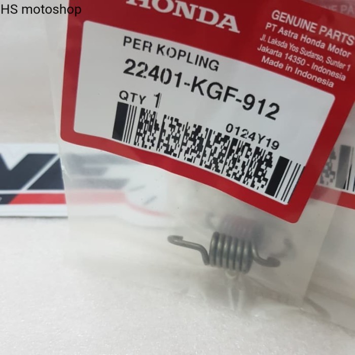 Per Kopling SPACY FI dan VARIO 125 FI AHM 22401KGF912