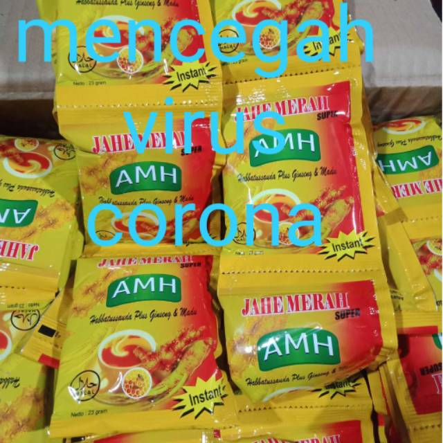 

Jahe merah AMH sachet