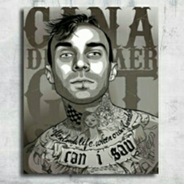 

Poster Travis Barker Art