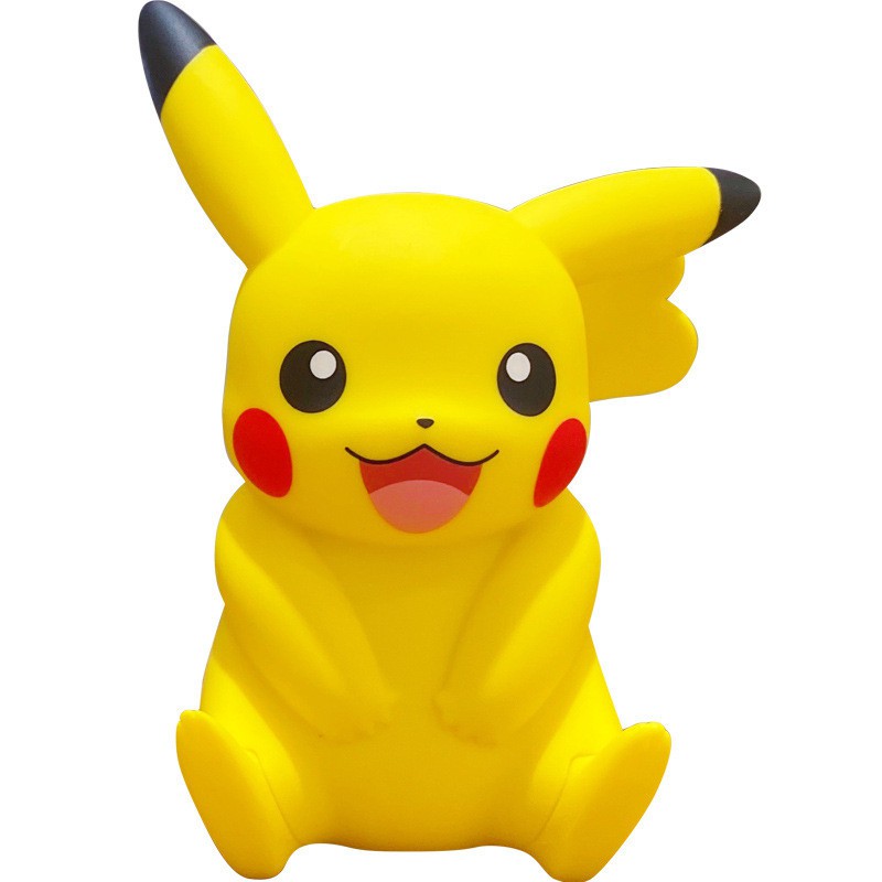 1pc Boneka Pokemon Pikachu Bahan PVC Untuk Hadiah Ulang Tahun Anak