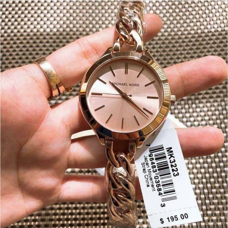 JAM TANGAN WANITA STAINLESS STEEL MK KEPANG  MK-3223