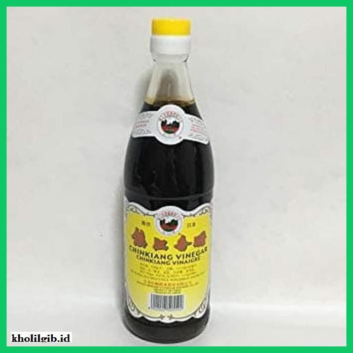 

gnidderdsaus- gold plum chinkiang vinegar cuka hitam 550ml -asliiiiii.