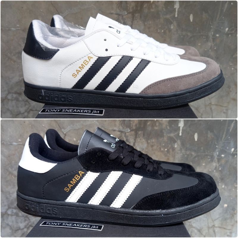 Adidas Samba OG Premium Black White Black Sudah Strubble Sepatu Sneakers Pria