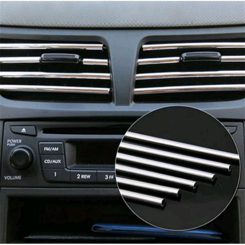 List Pintu Chrome Mobil AVANZA XENIA NEW VVT Karet Dekorasi
