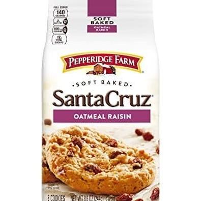 

Pepperidge Farm Santa Cruz Oatmeal Raisin - Kukis Impor Rasa Oats